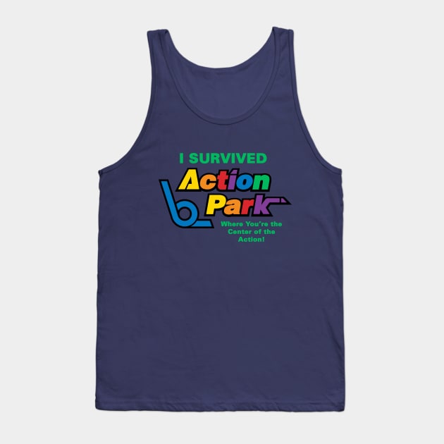 Action Park Survivor Tank Top by PlatinumBastard